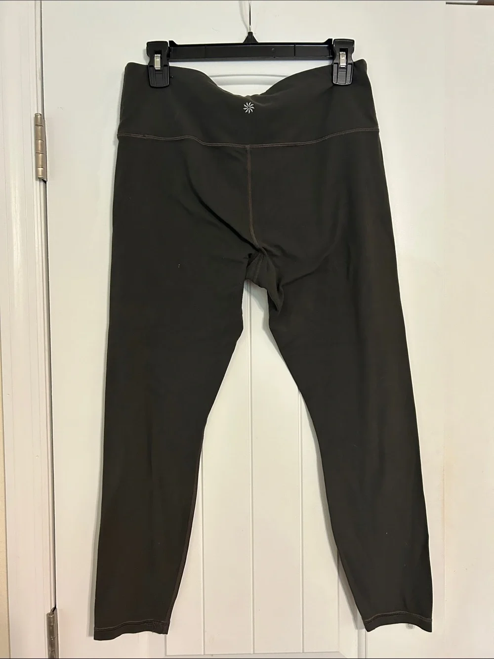 Athleta Charcoal Black High-Rise Leggings